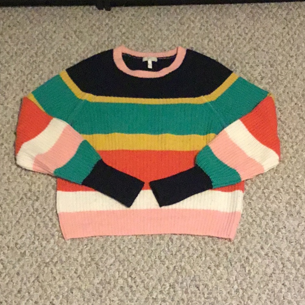 Joie Rainbow Sweater